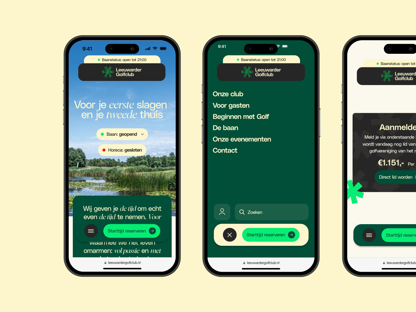 Mobile screens
