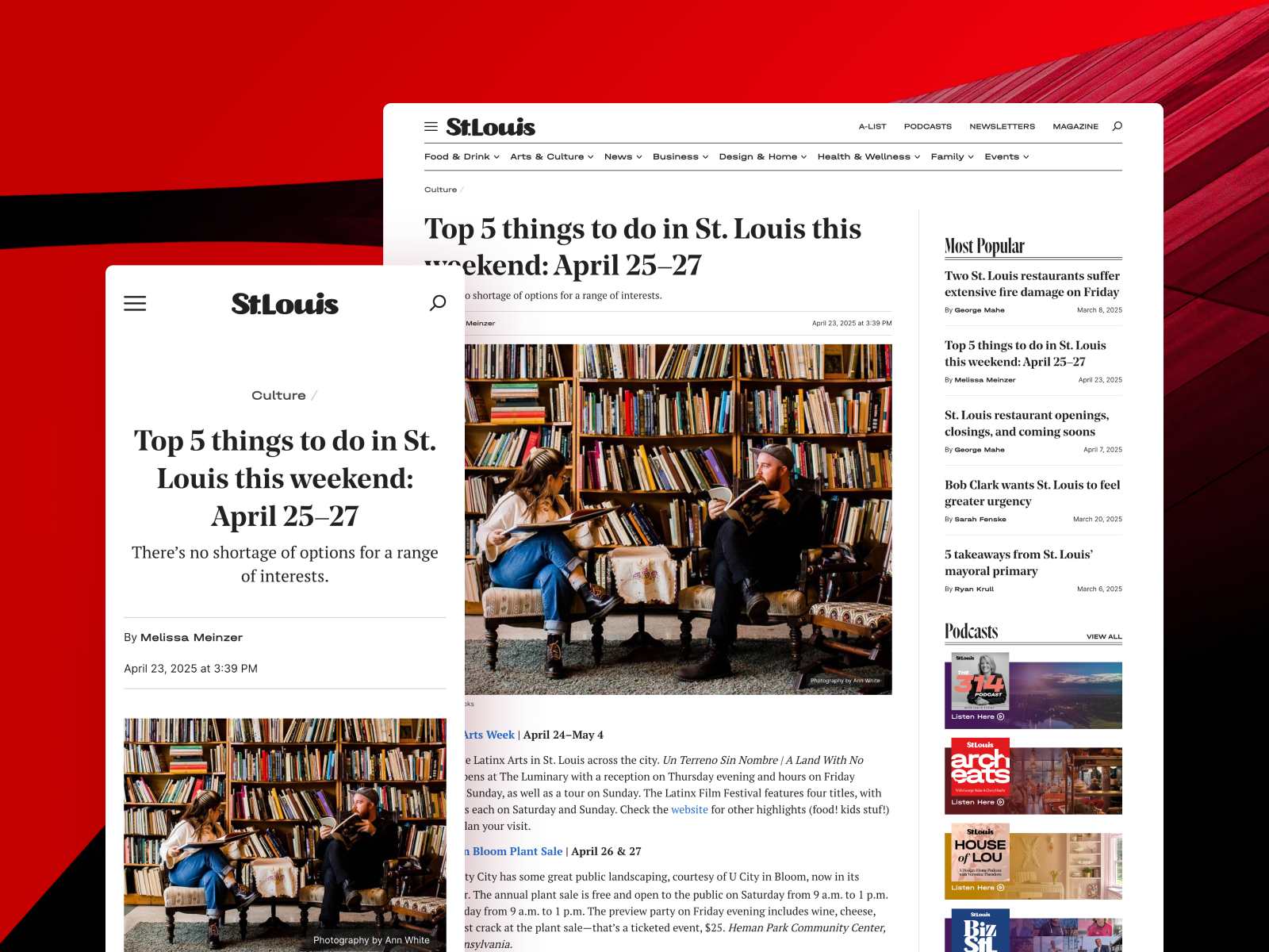 Article & News Page