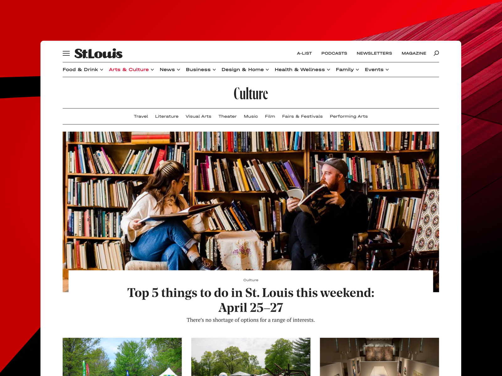 Category & Topic Category Page