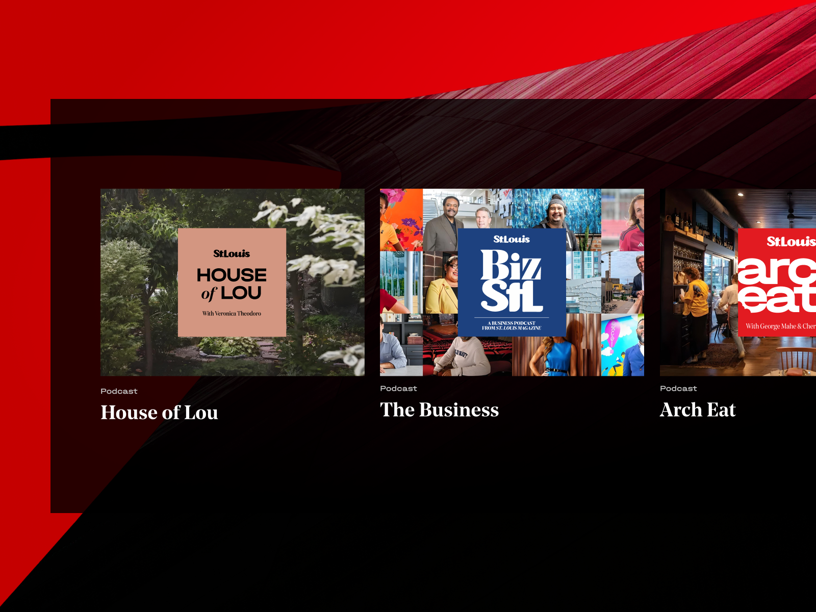 Podcasts Visual Cards