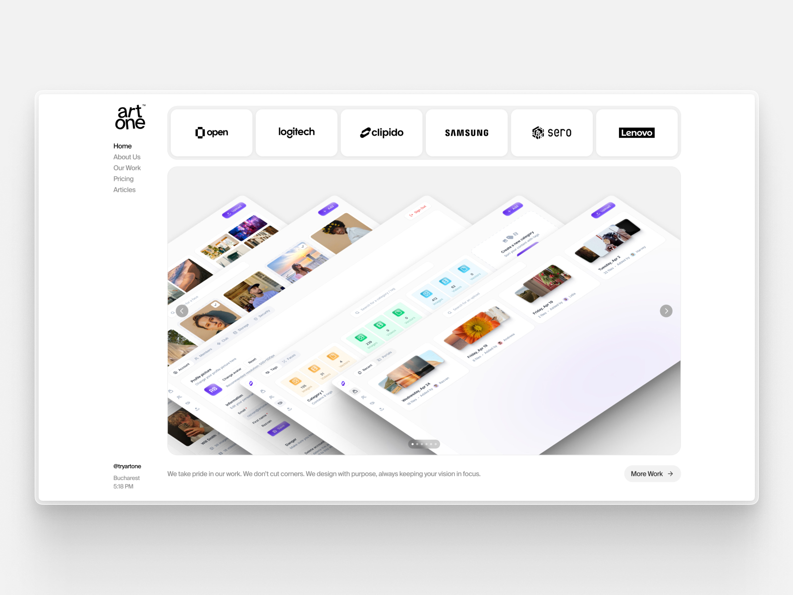 Artone Studio - Work Showcase