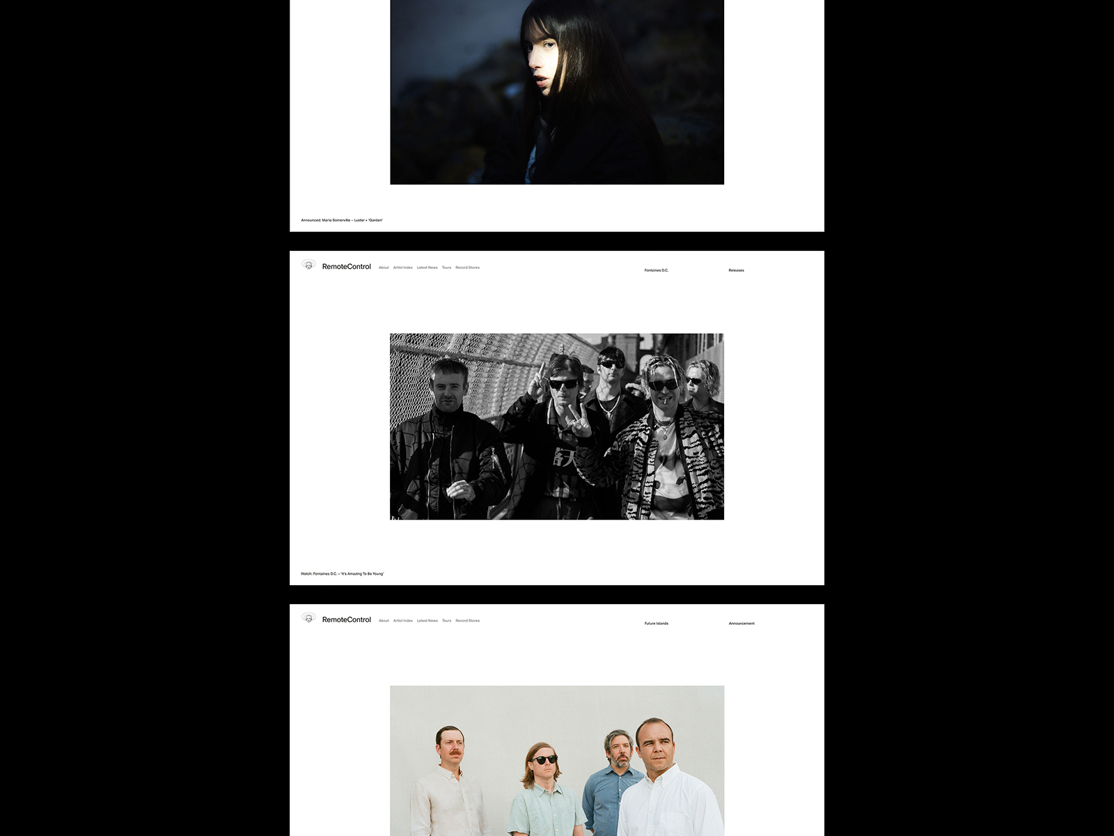 Homepage Carousel