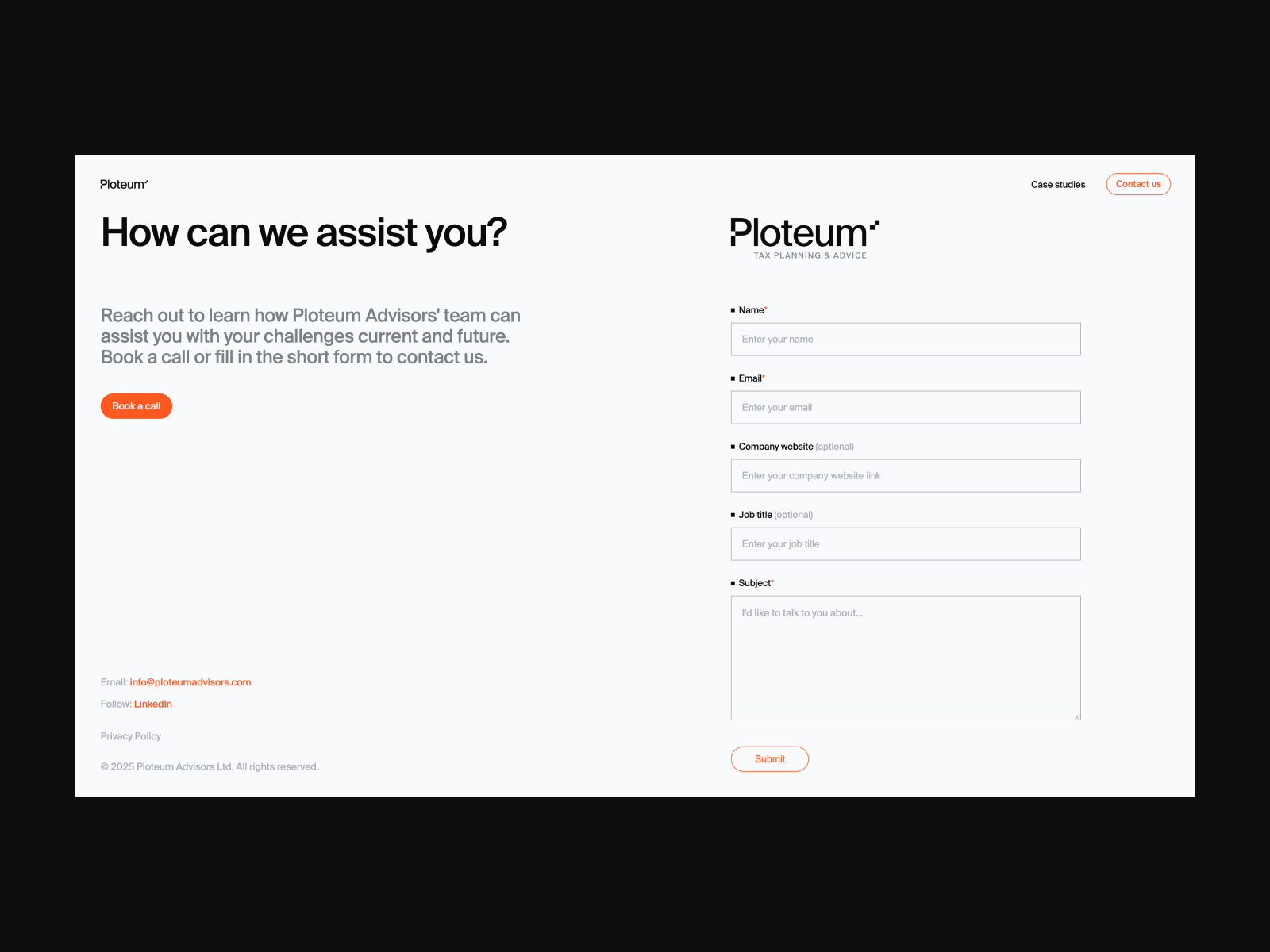 Footer