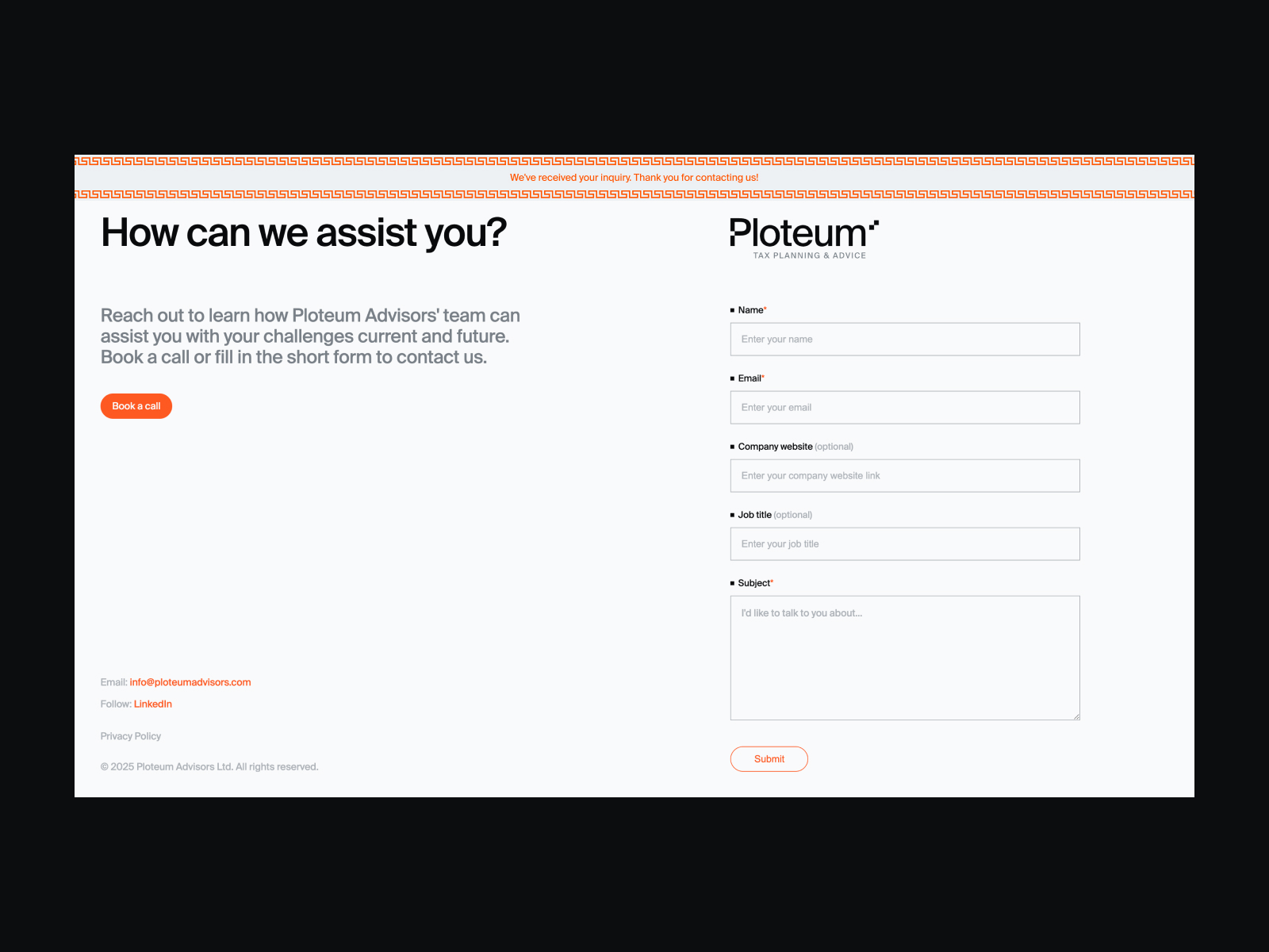 Footer
