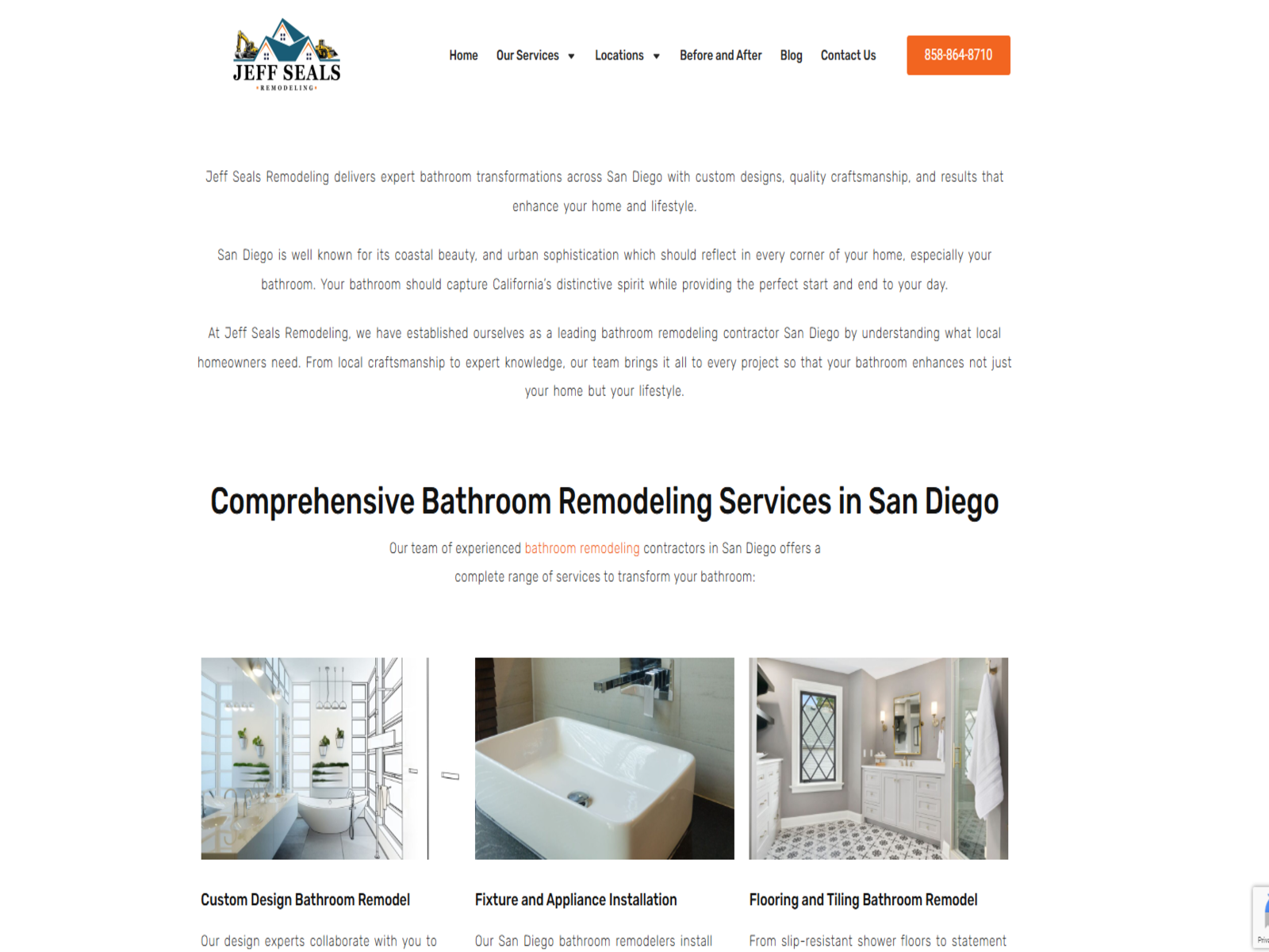 Bathroom Remodeling San Diego