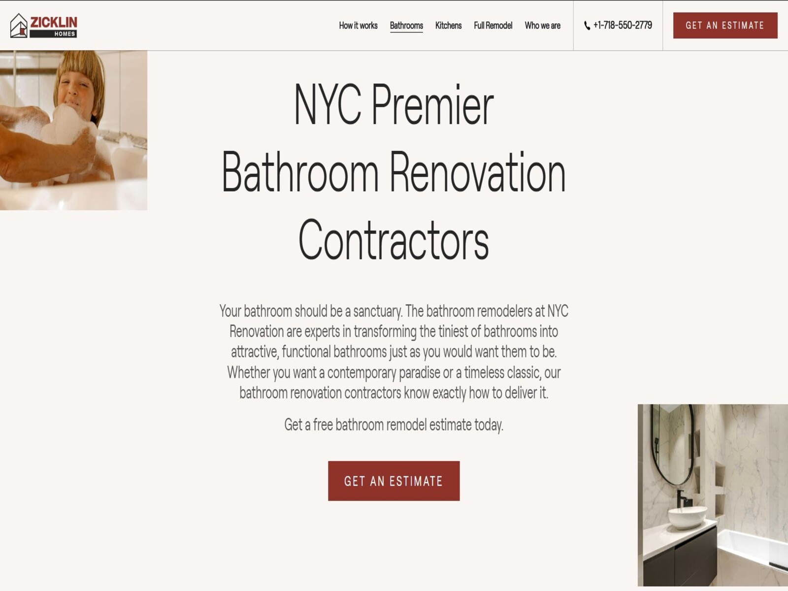 NYC Premier Bathroom Renovation Contractors