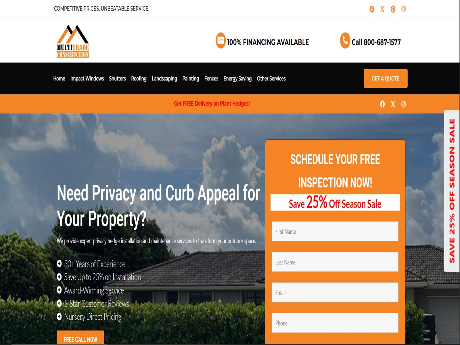 Need Privacy and Curb Appeal for Your Property?