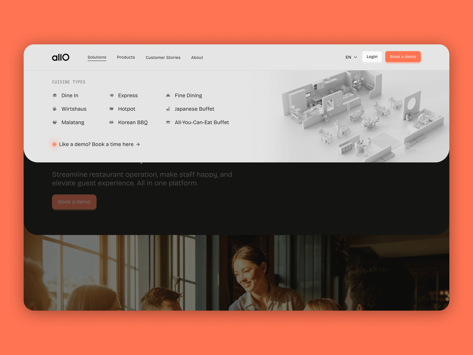 3D Menu