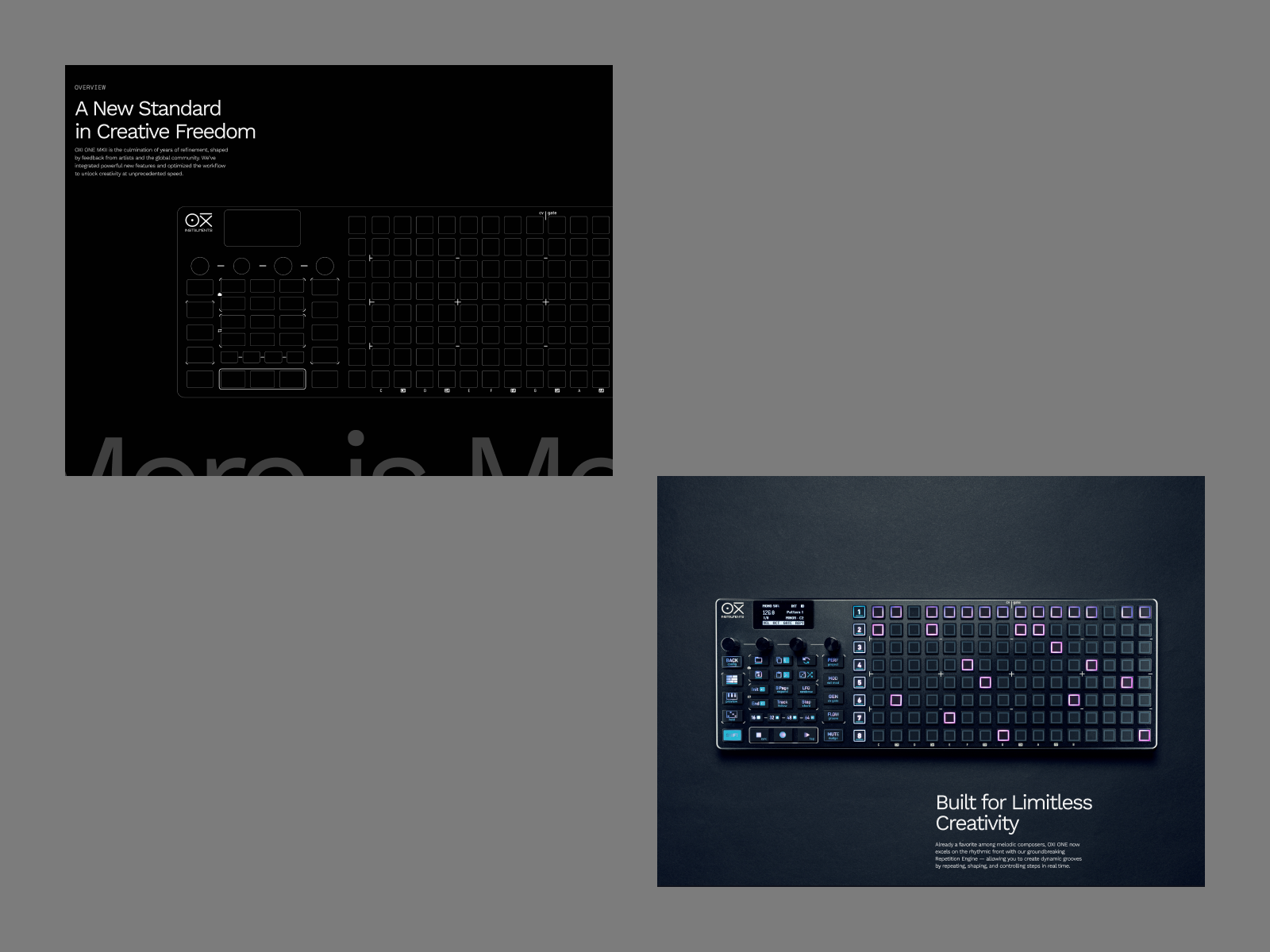 OXI ONE MKII (Desktop Scroll Interaction)