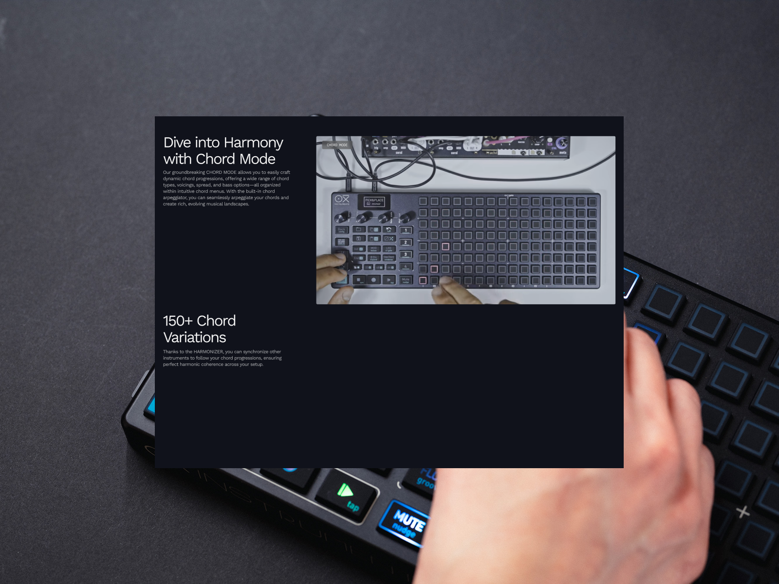 OXI ONE MKII (Content, Desktop)