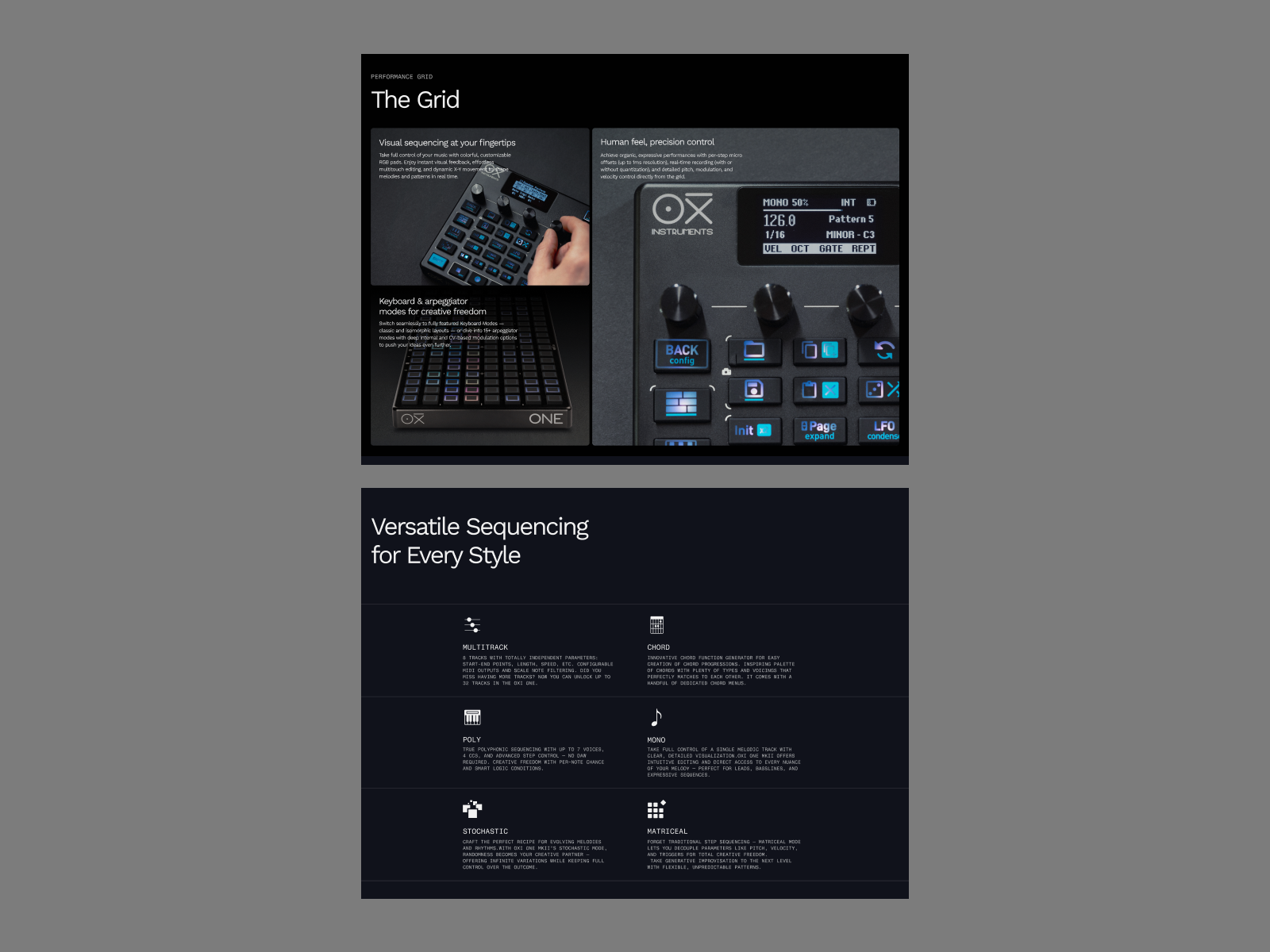 OXI ONE MKII (Content, Desktop)