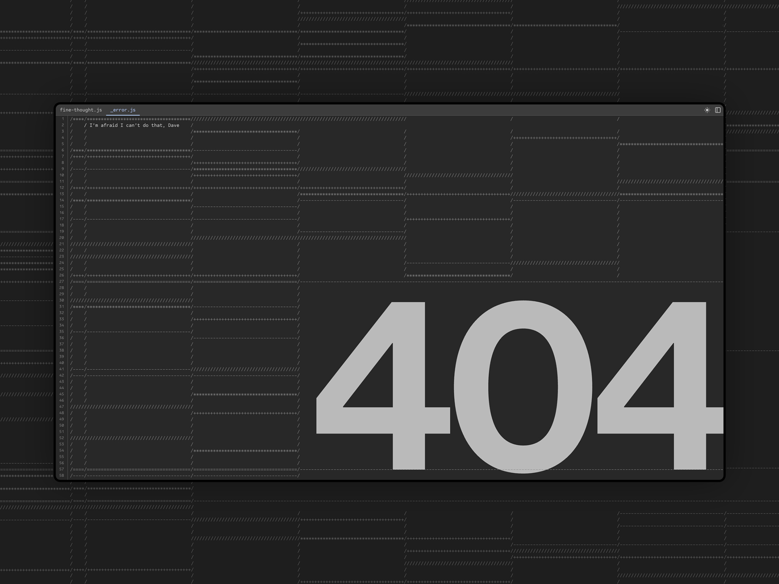 404 Page