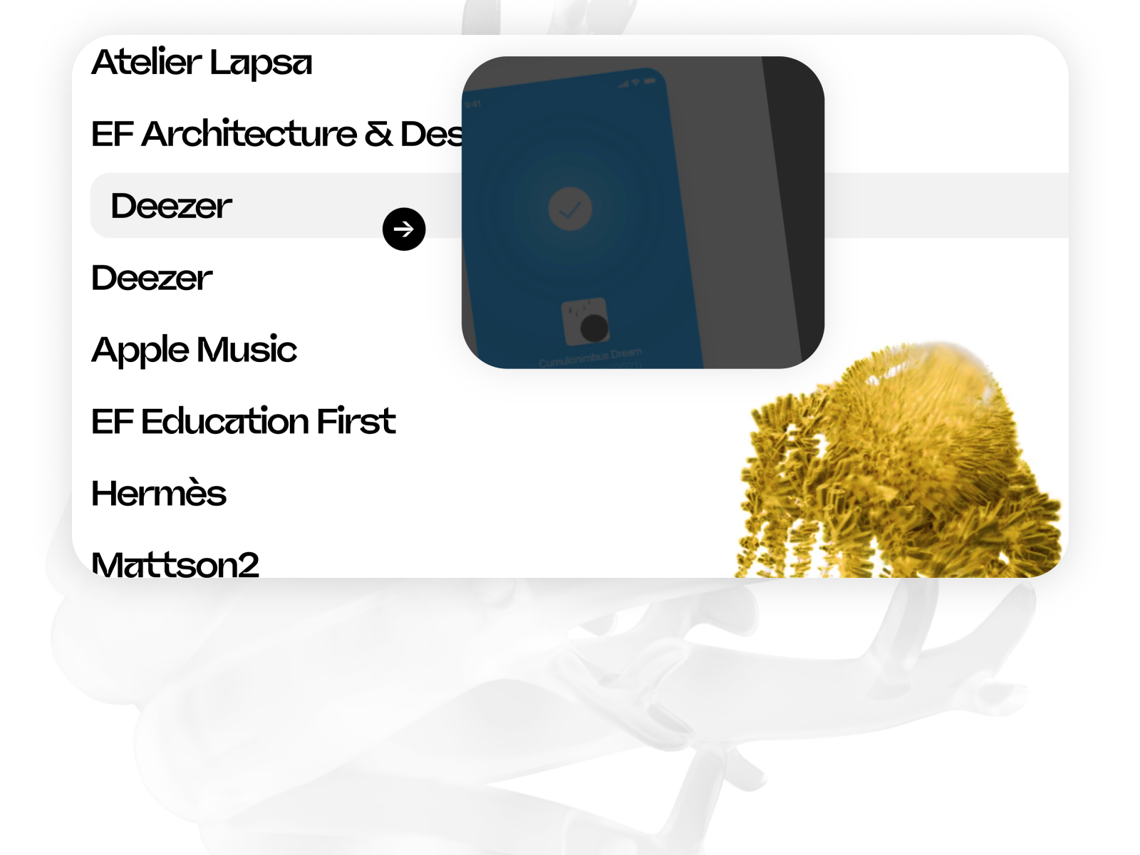 Projects List