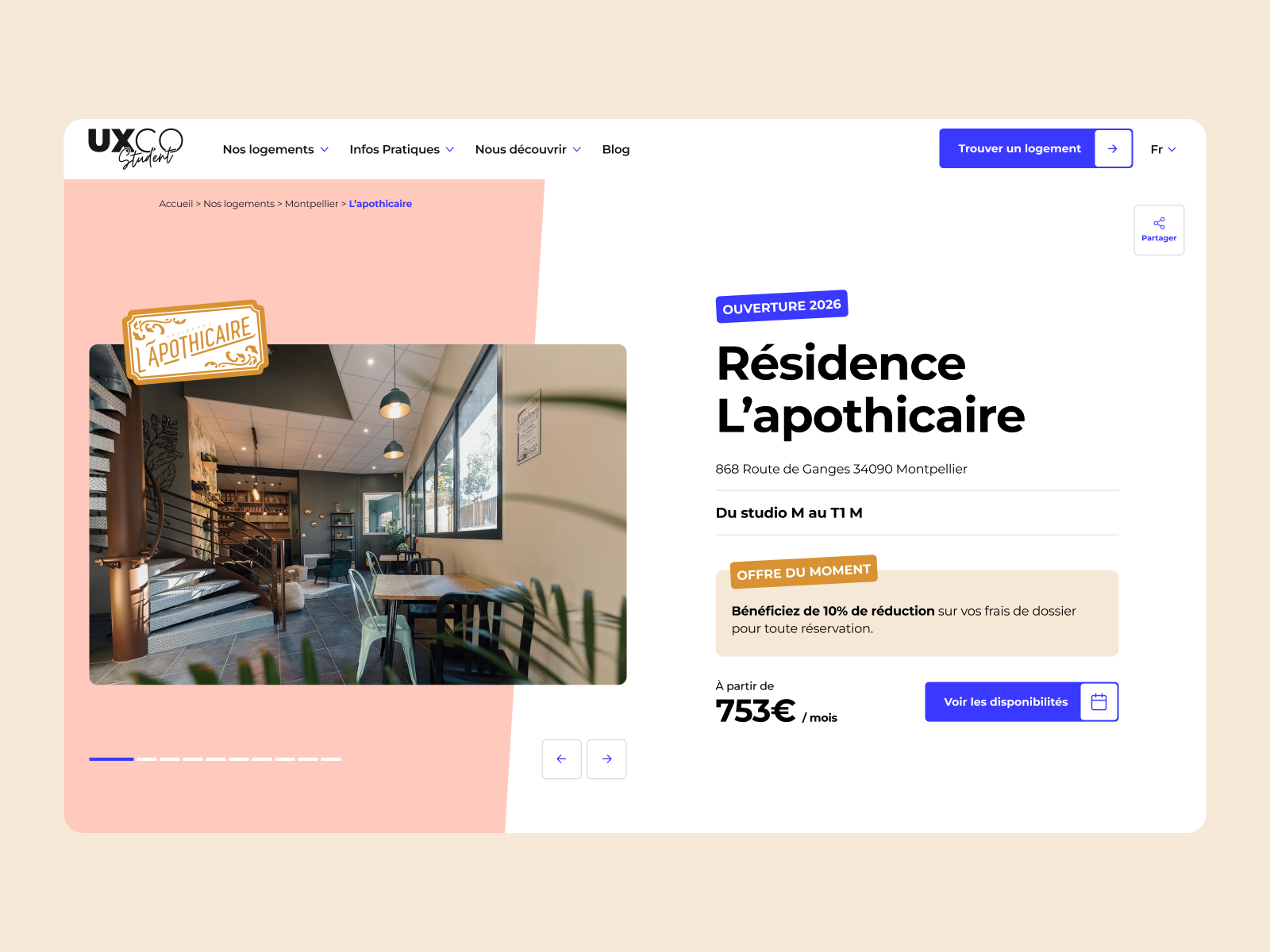 Product page