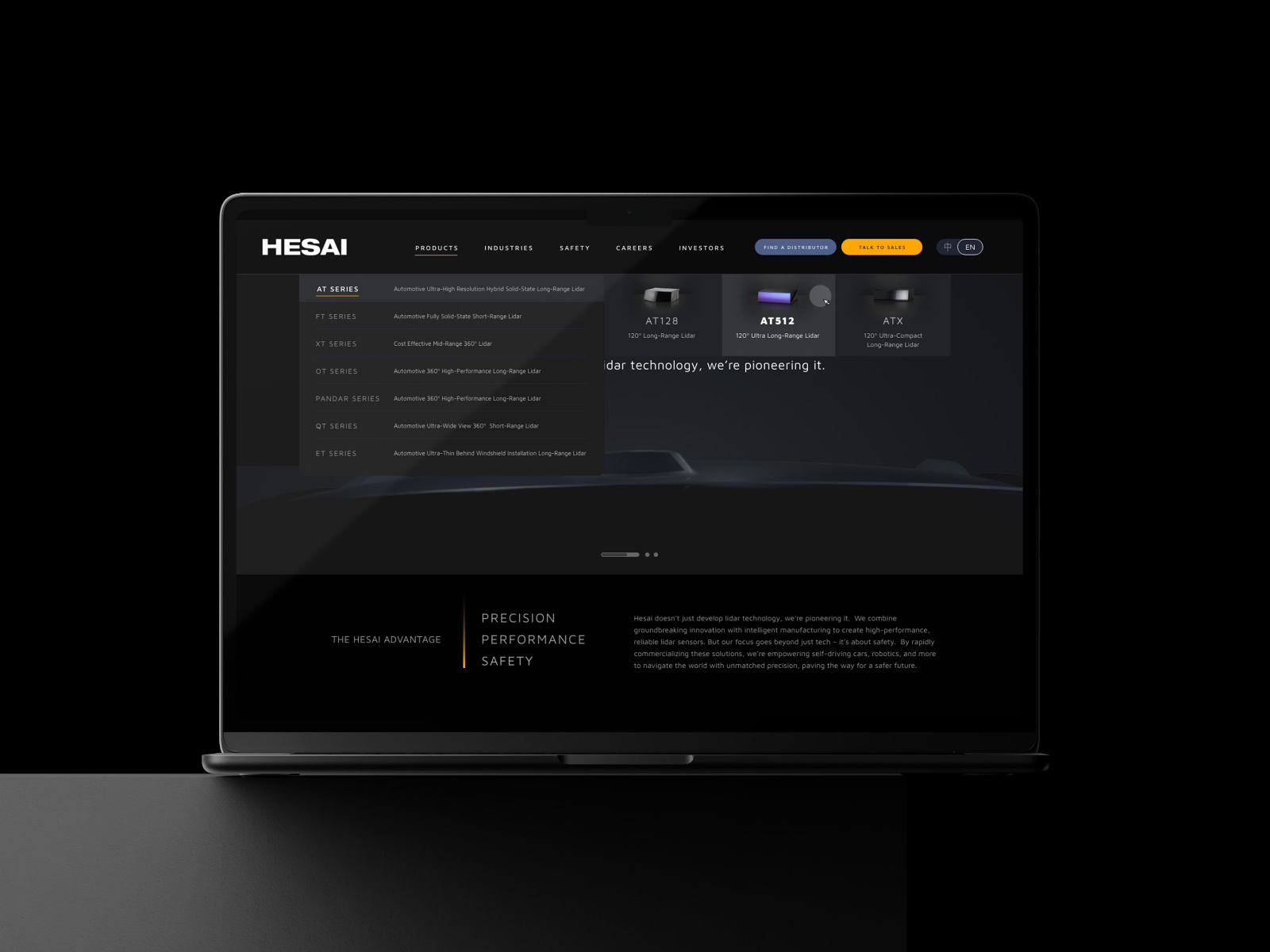 Company Homepage