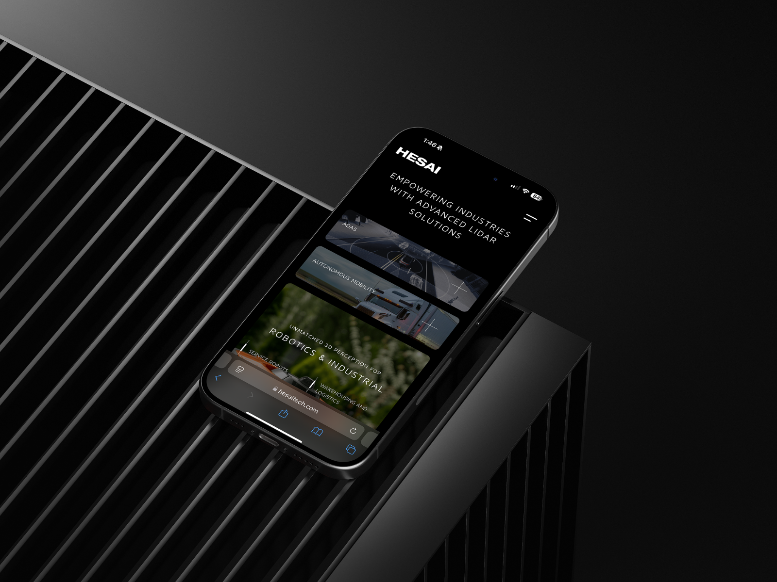 Homepage UI
