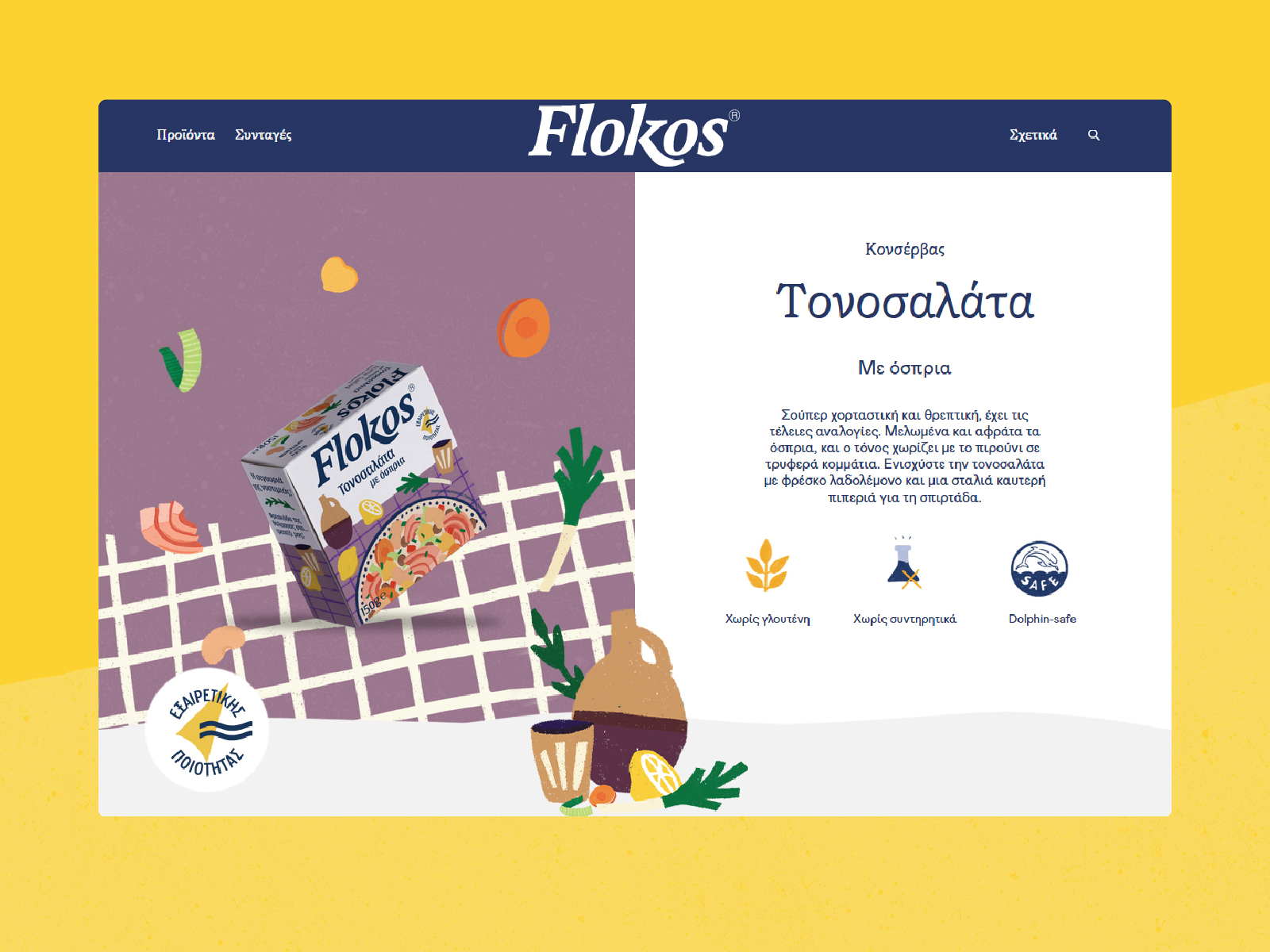 Single product pages