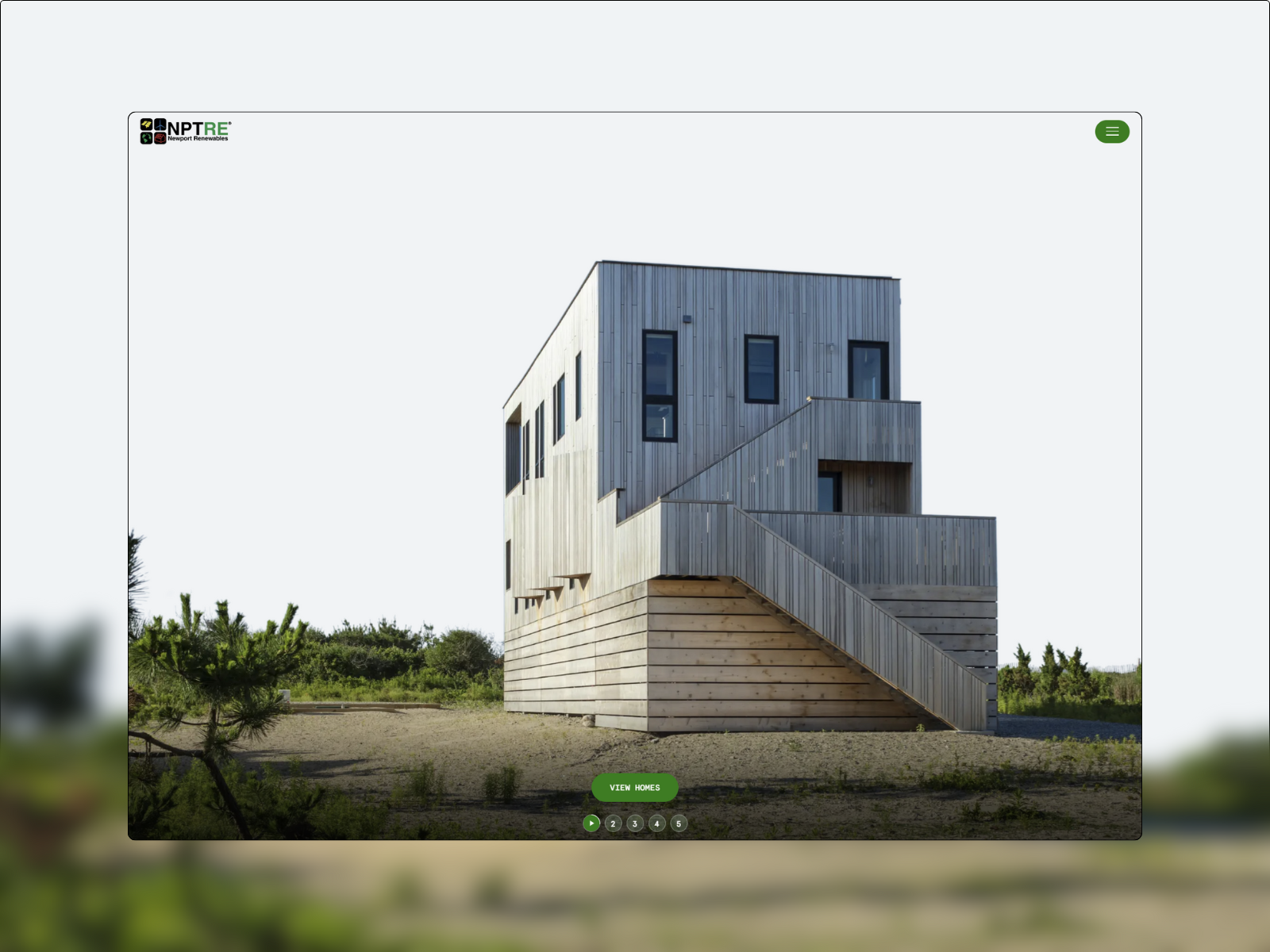 Homepage Slider