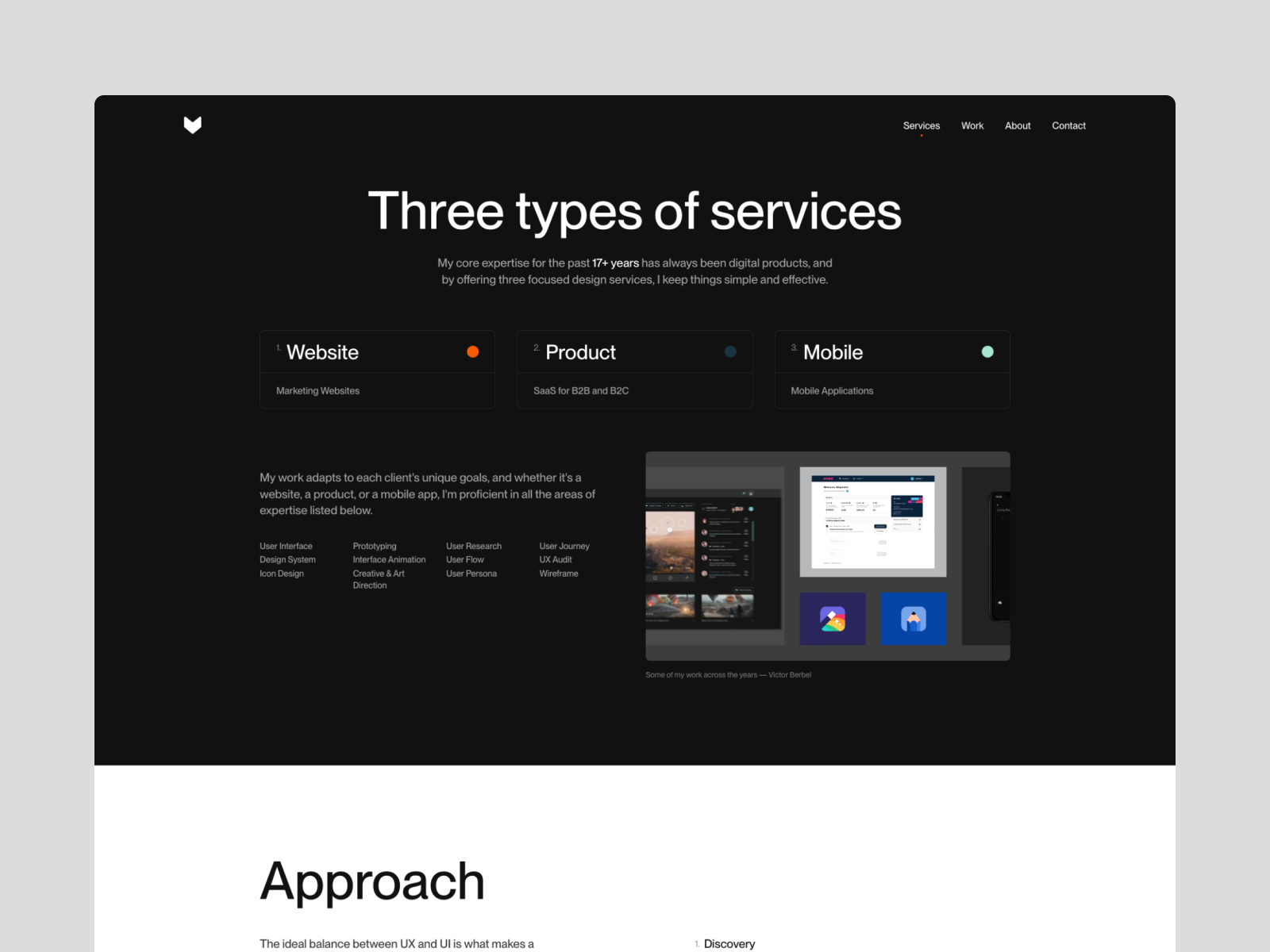 Victor Berbel — Services