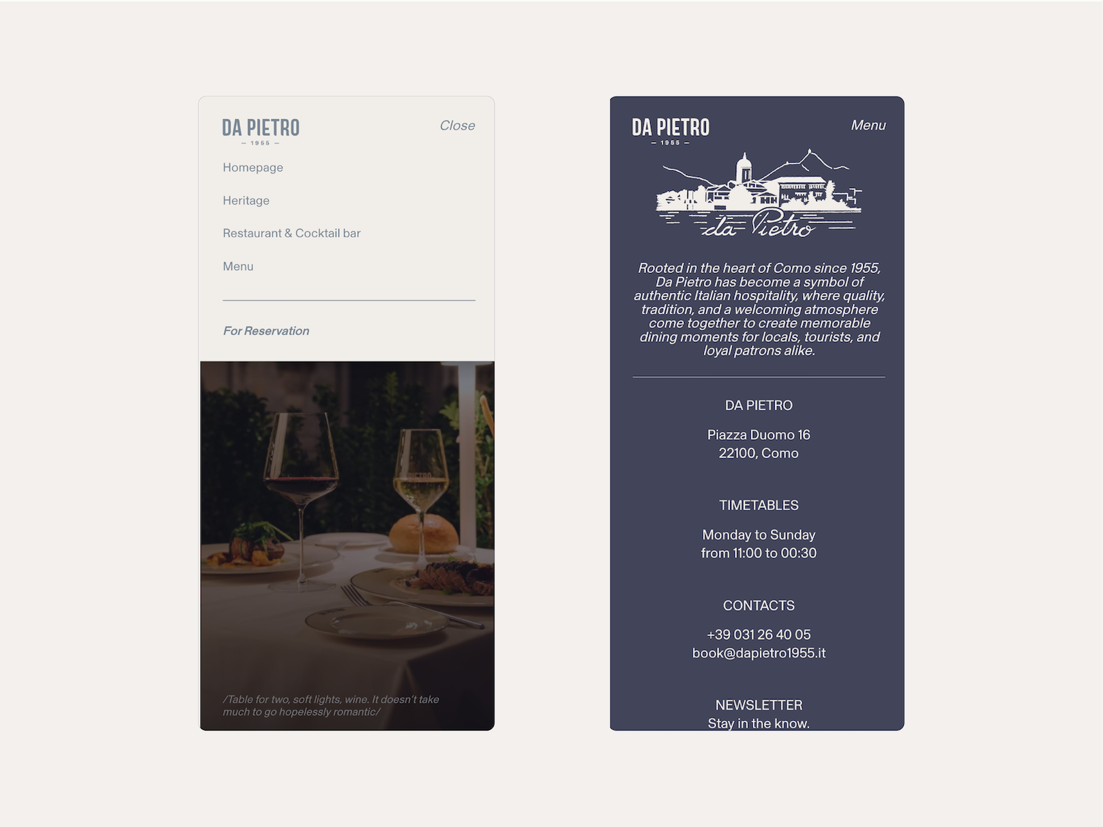 Header & Footer