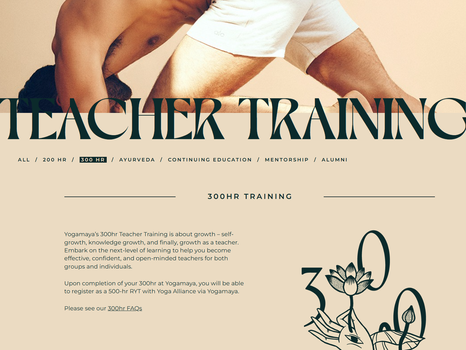 Yogamaya 300 Hour Teacher Training
