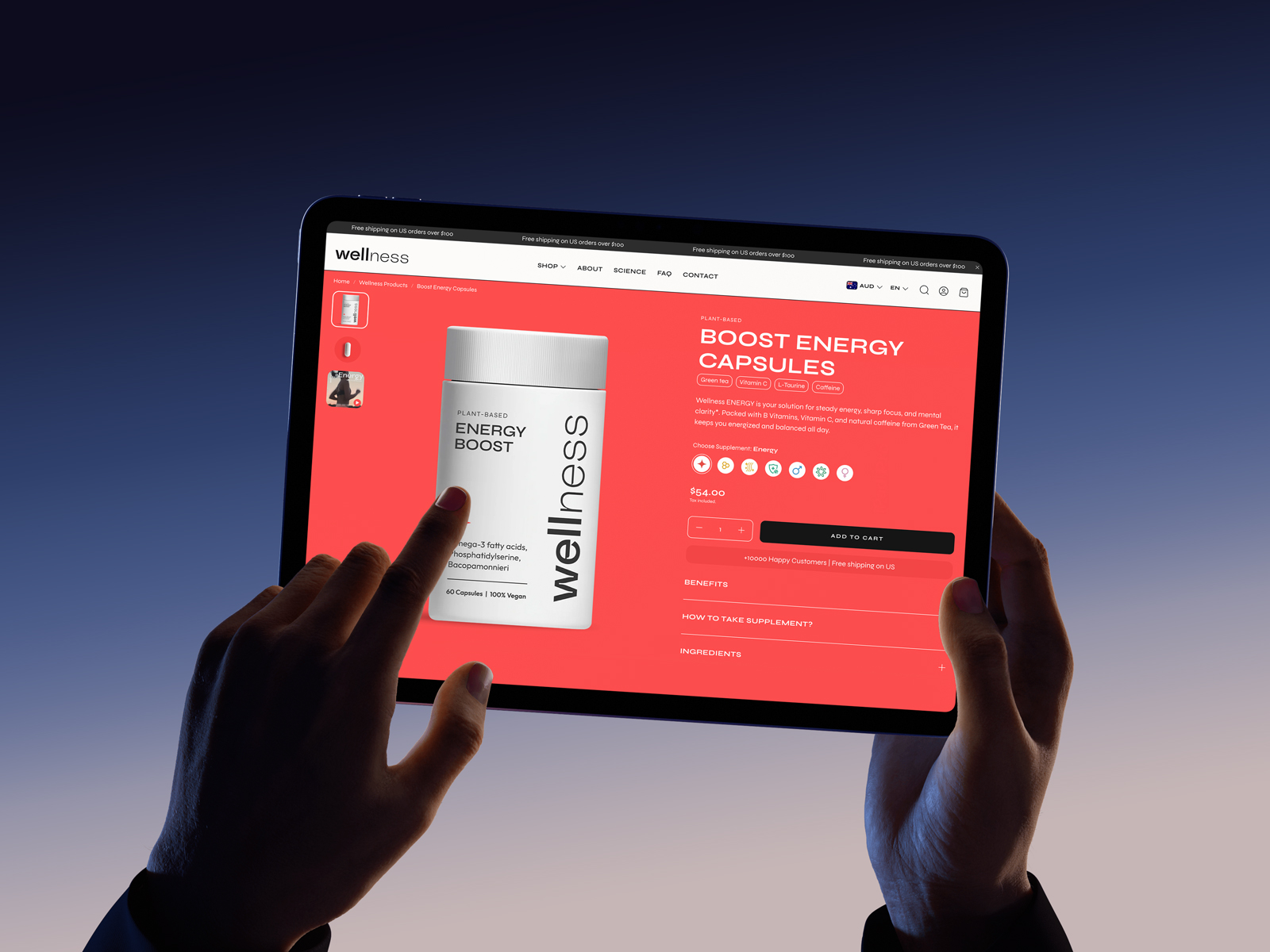 Product page