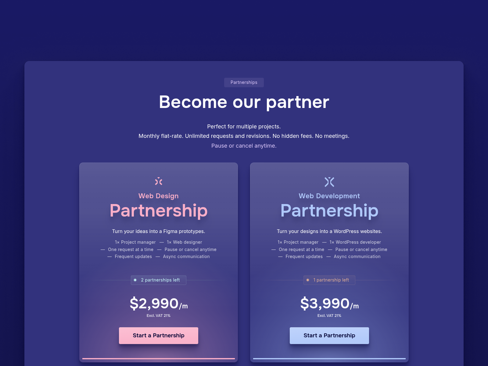 Partnerships at WDSGN.Agency