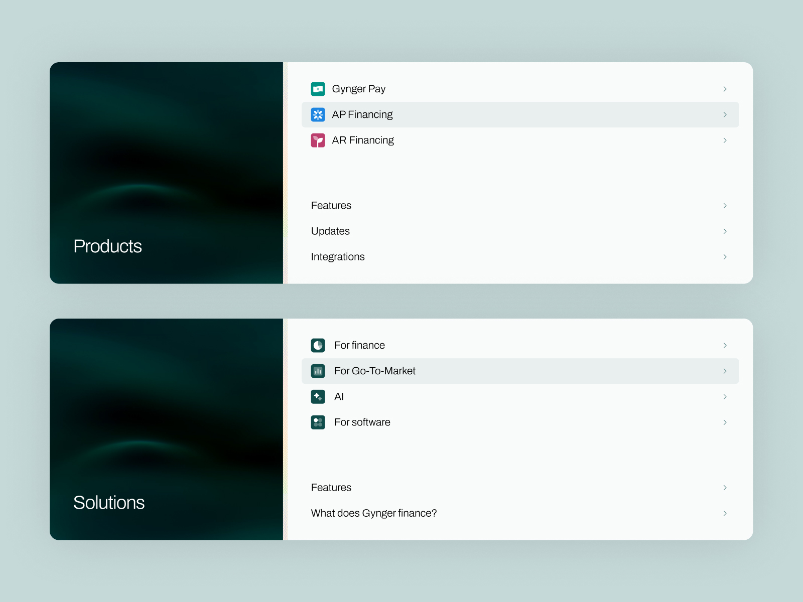 Navigation menu