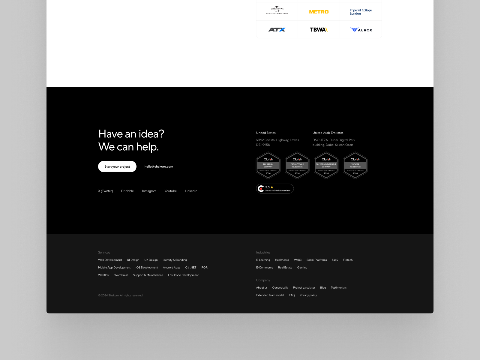 Footer