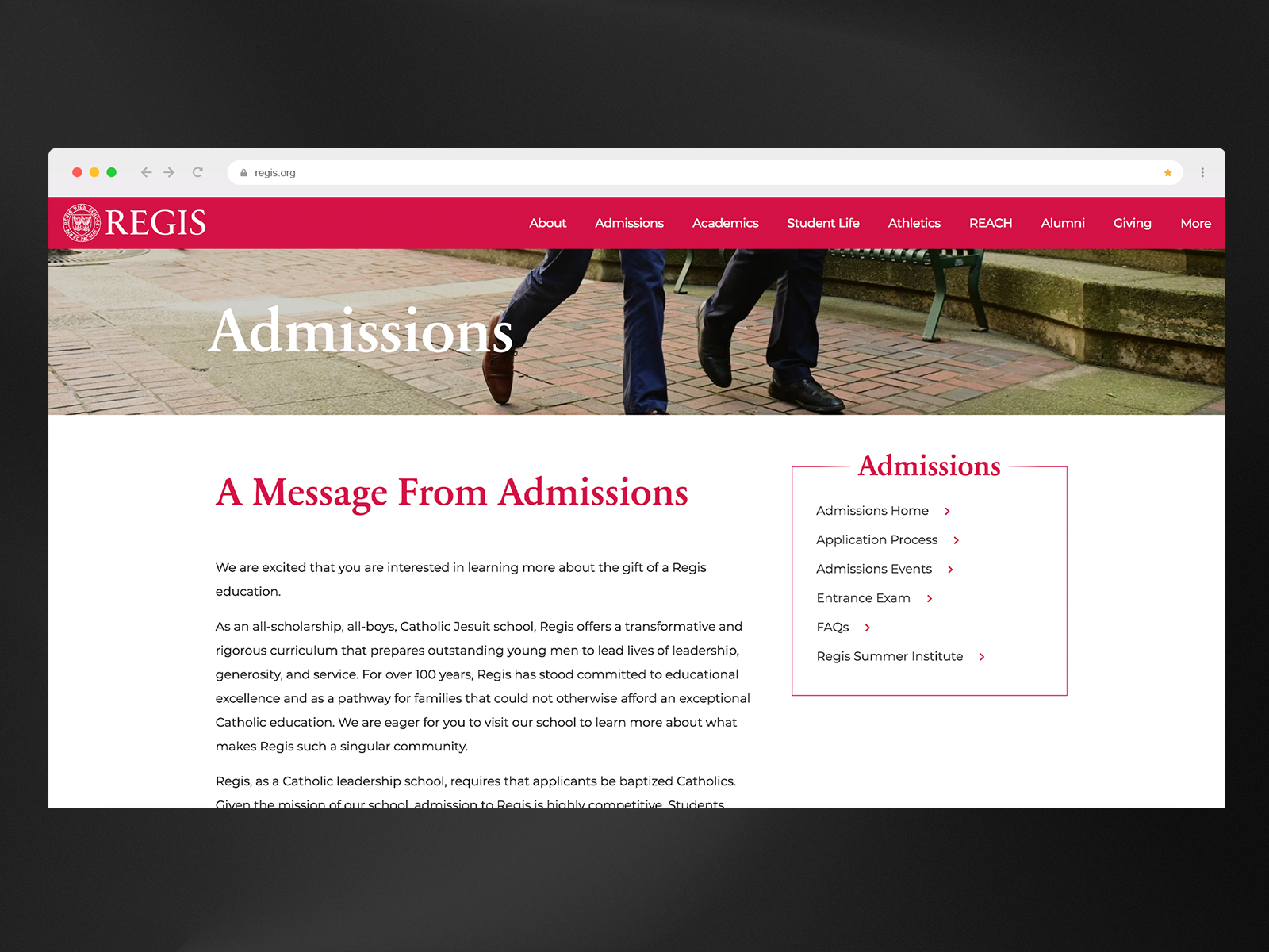 Admissions