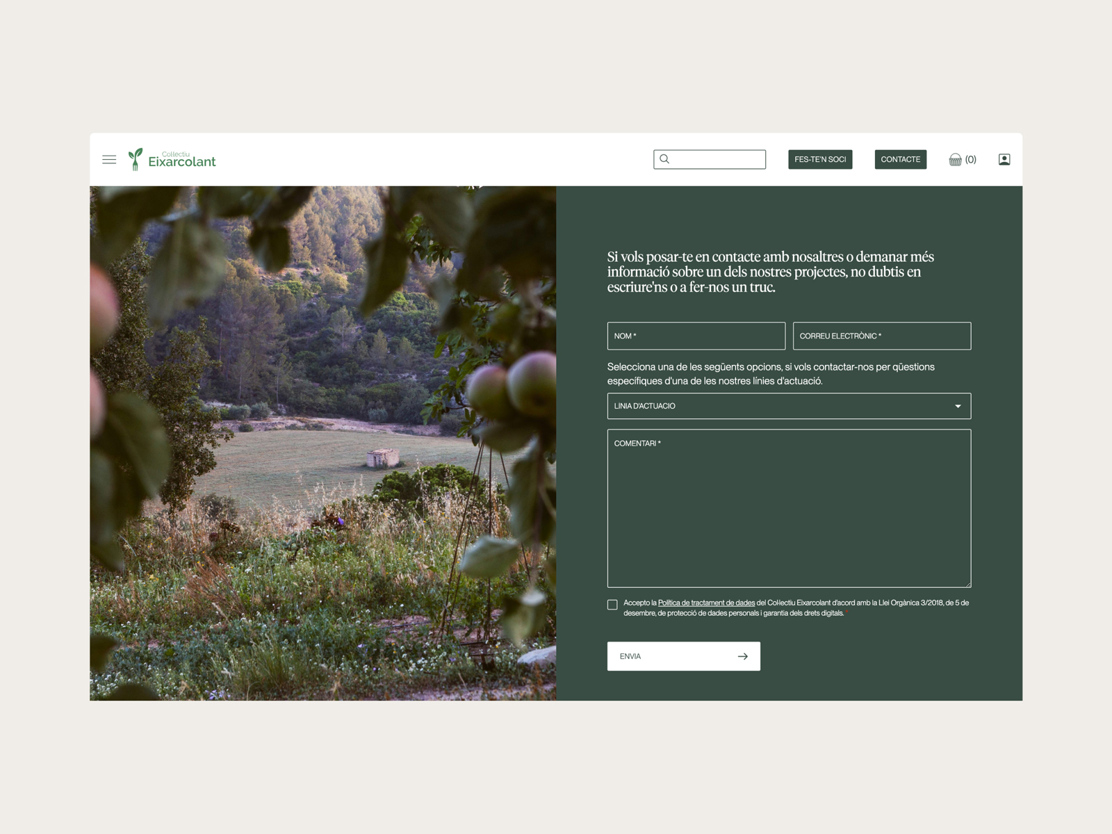 Contact form