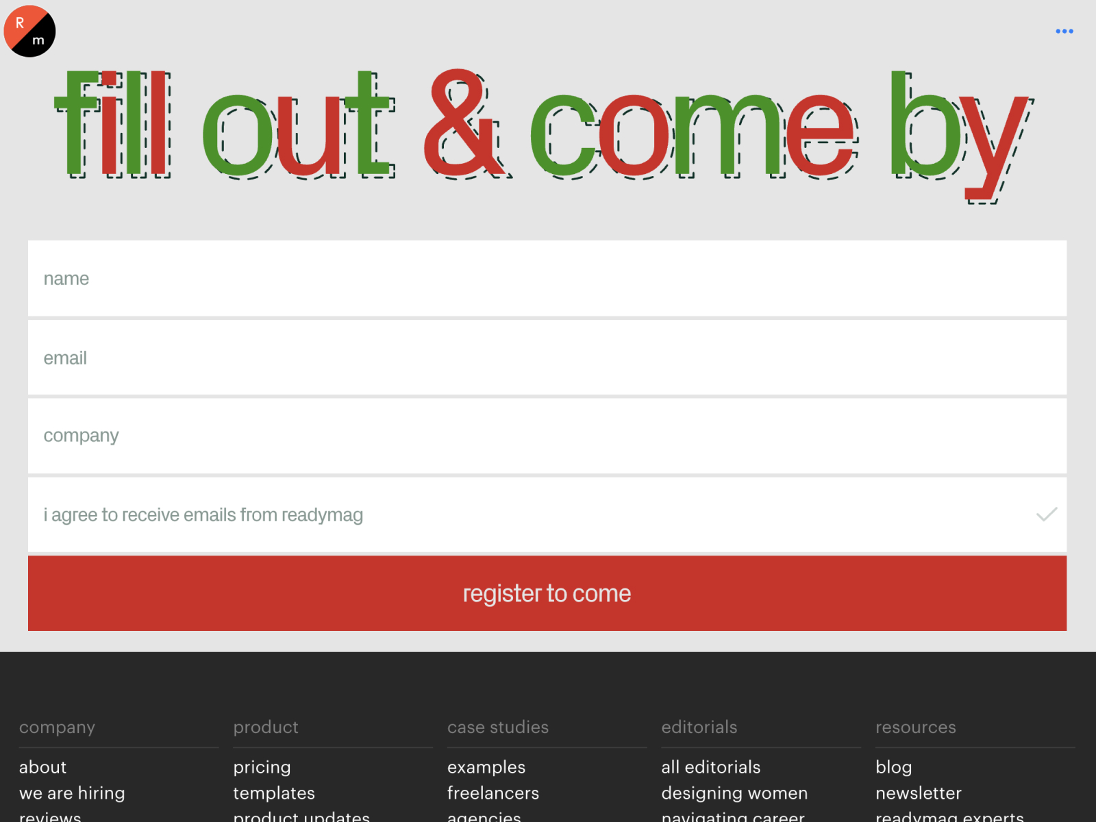 Form widget