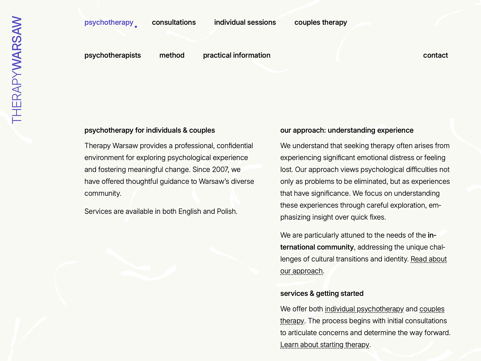 Marital Psychotherapists at Therapy Warsaw