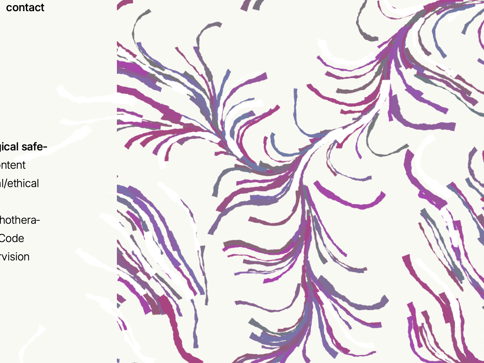 Psychotherapeutic frames and method