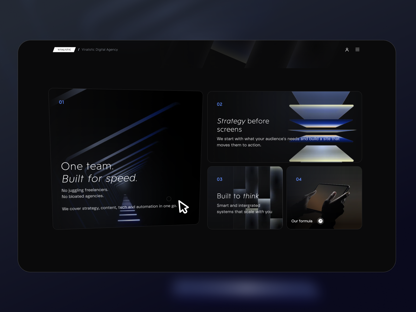 Features section