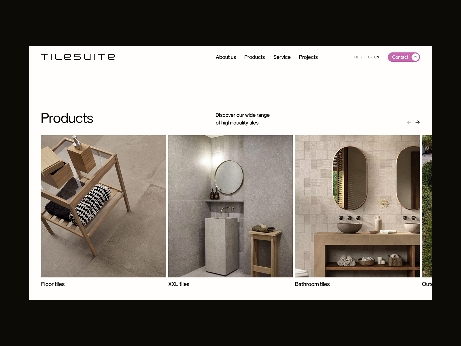 Product slider
