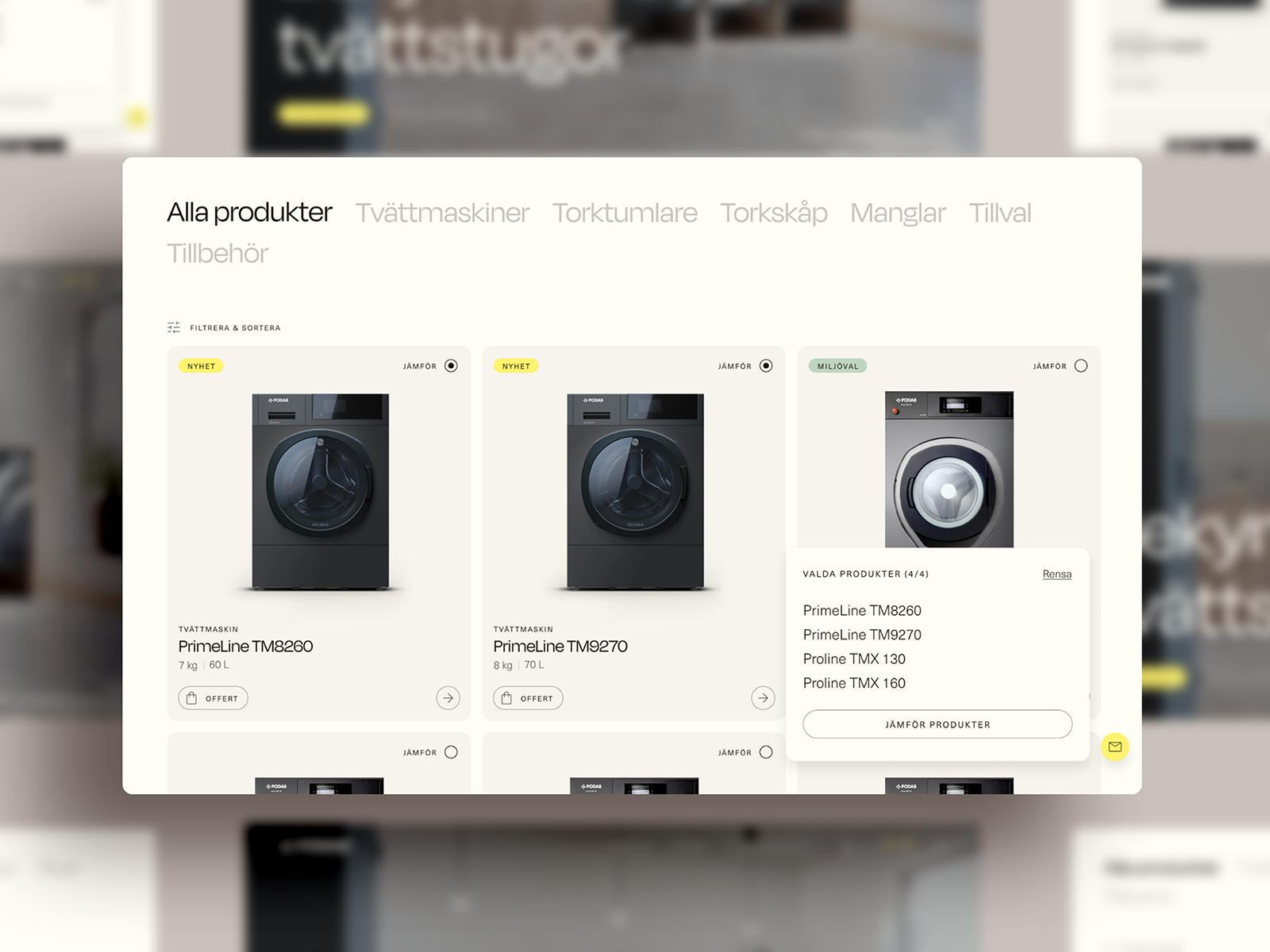 Product Listing Page