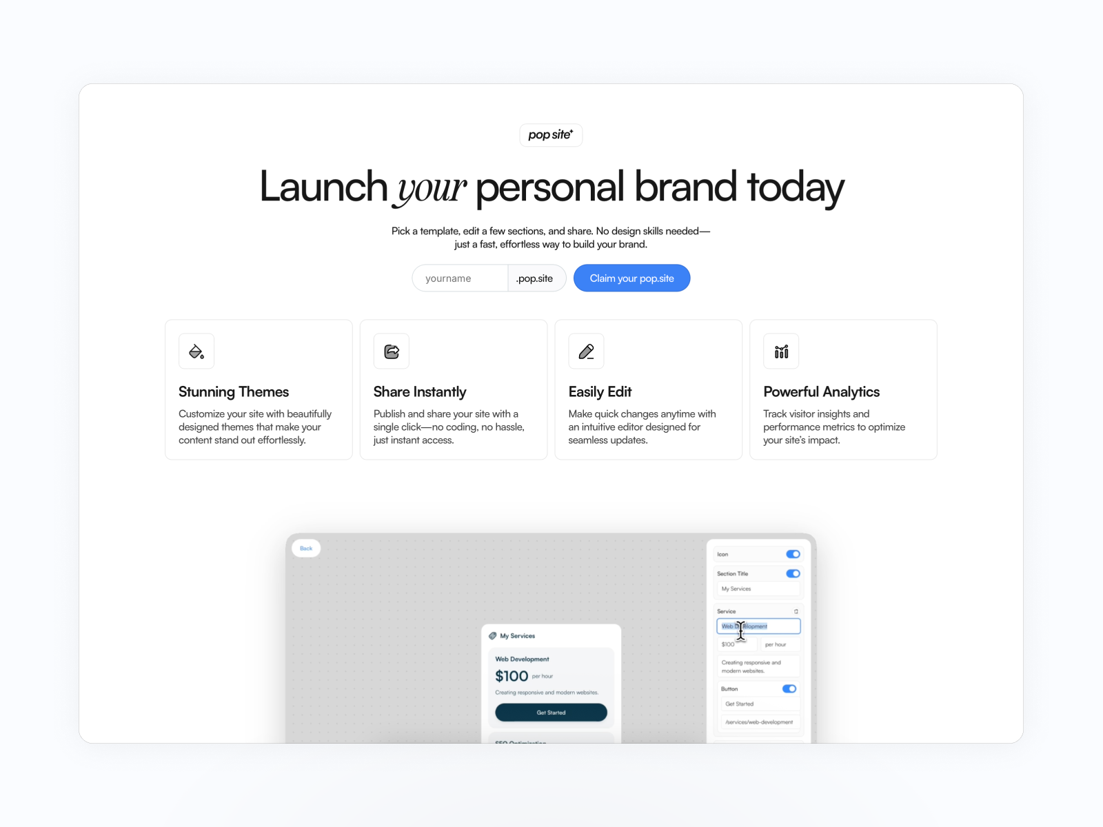 Launch your personal brand