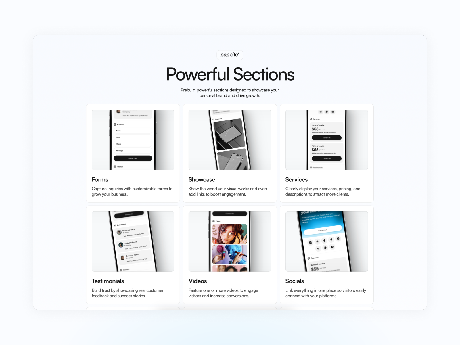 Powerful Sections