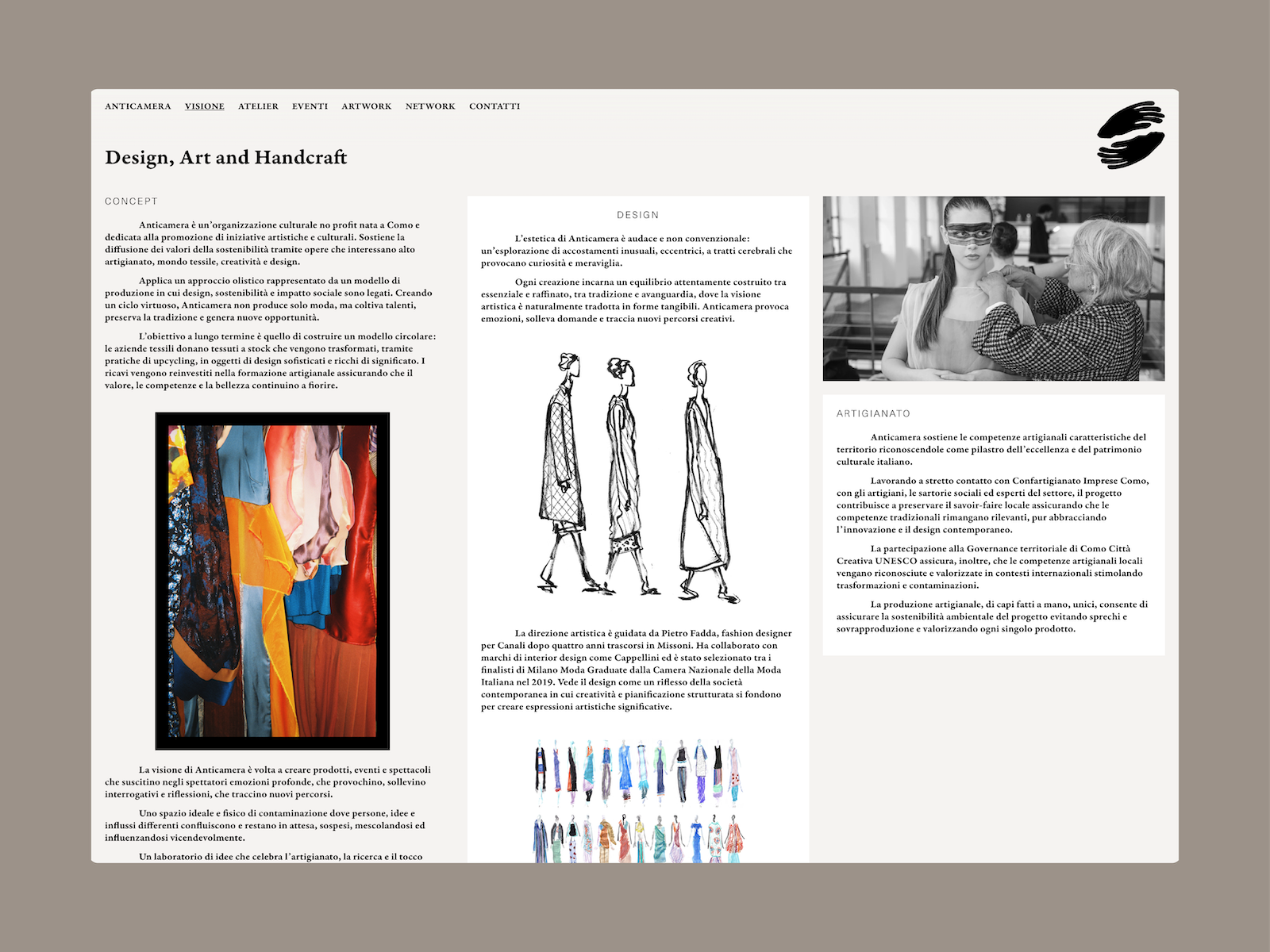 Anticamera – About