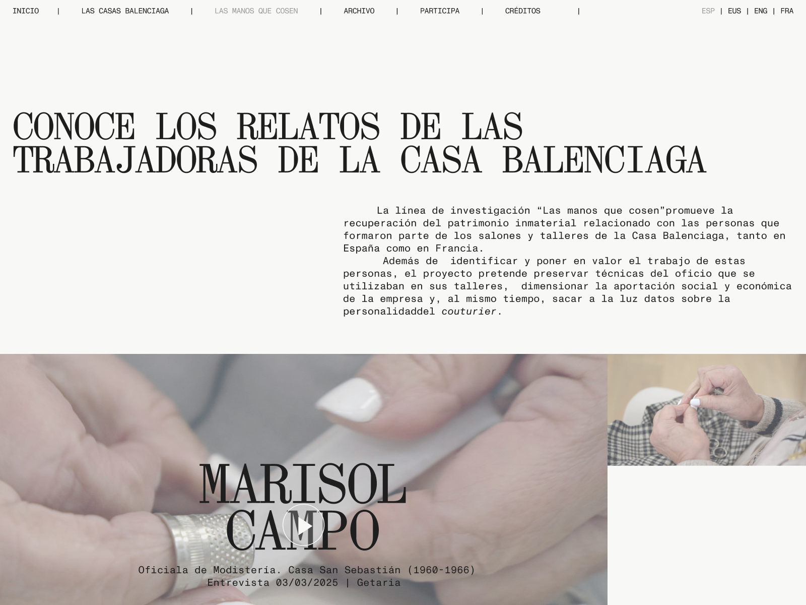 Video page