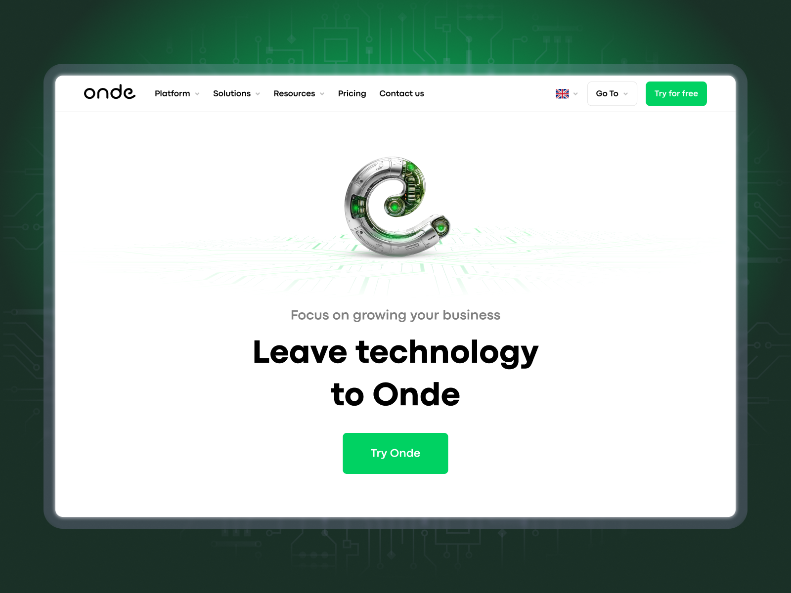 Onde is a dispatch platform with a set of mobile and web apps