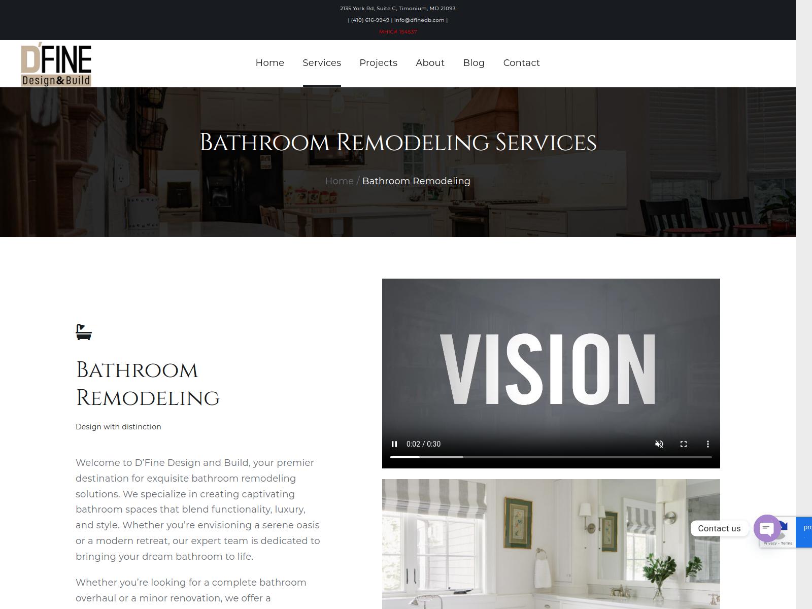 Bathroom Remodeling