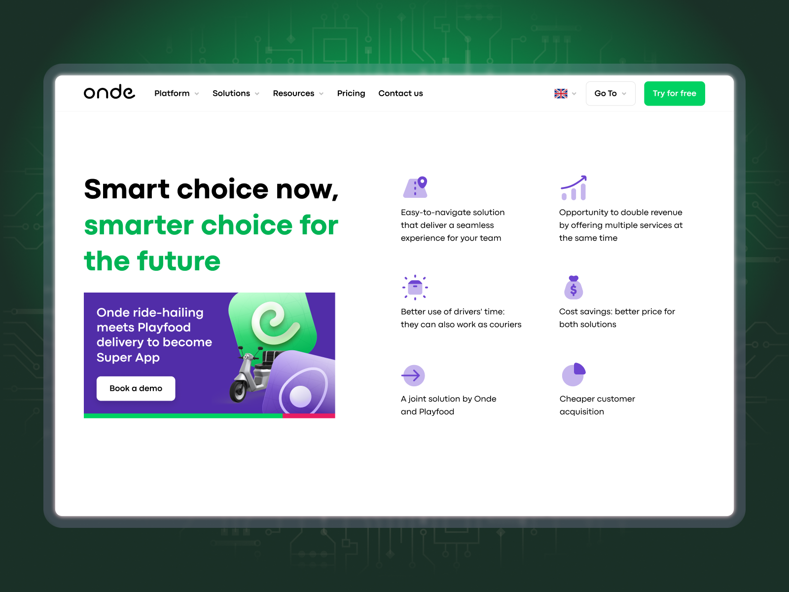 Super App - Your all-in-one ride-hailing and food delivery solution