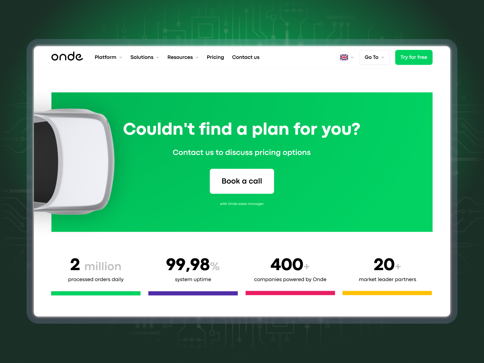 Find answers to your questions about the Onde solution