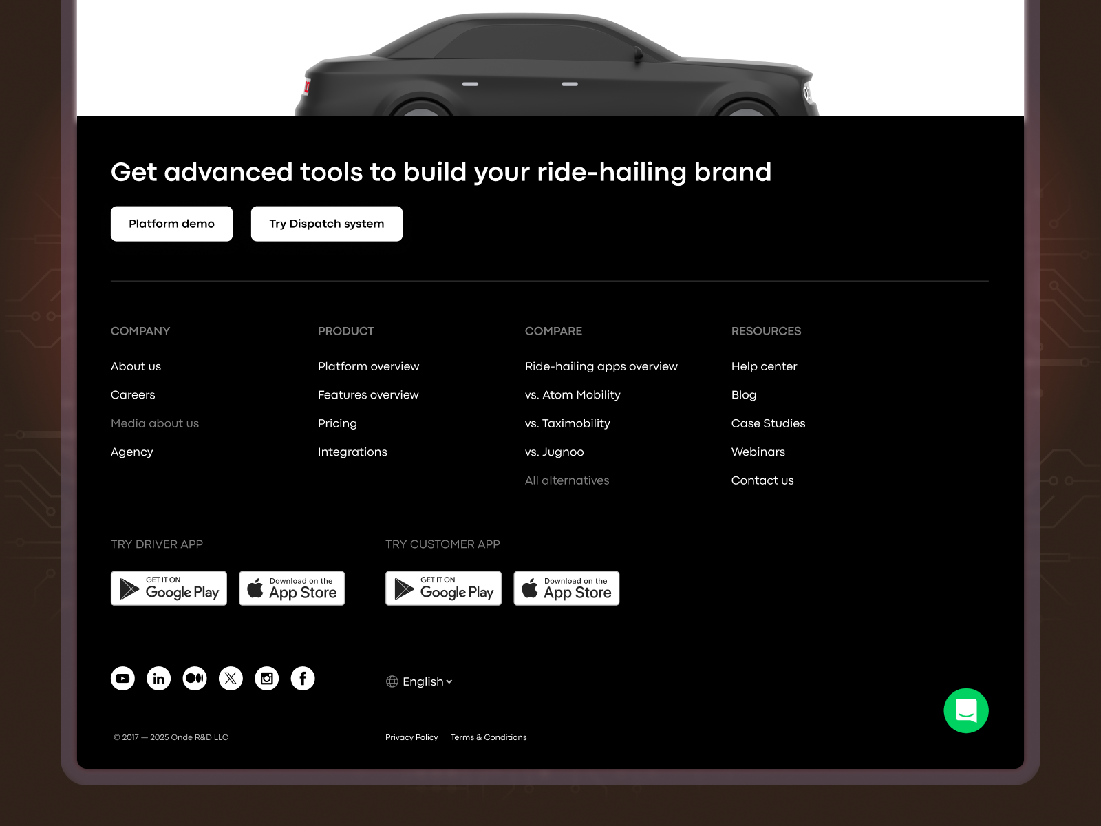 Responsive and user-friendly footer designed for easy navigation and seamless access to key site information across all devices