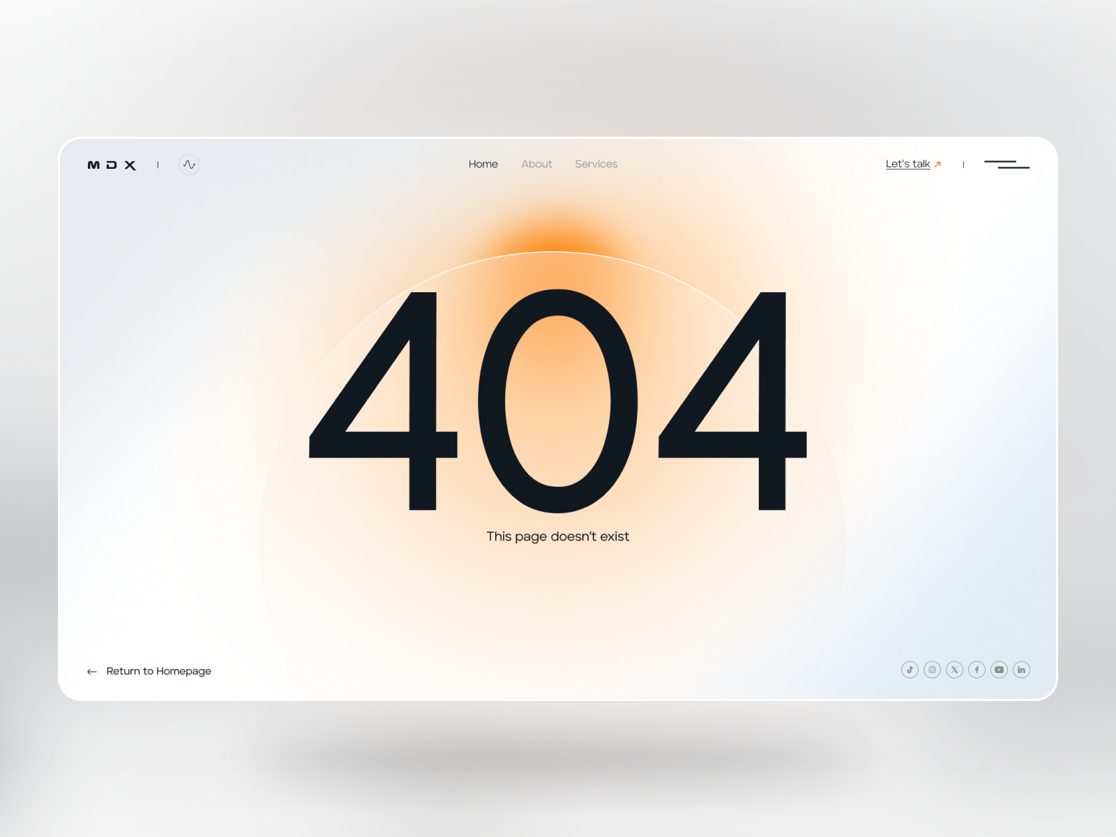 404 page