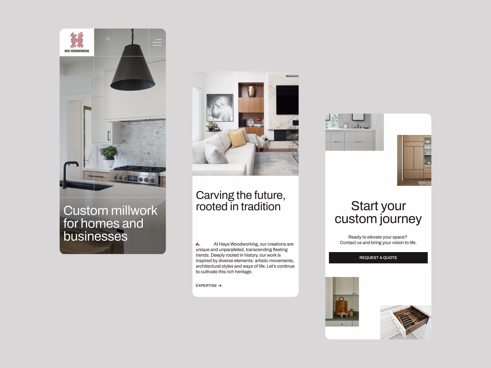 Homepage Layouts