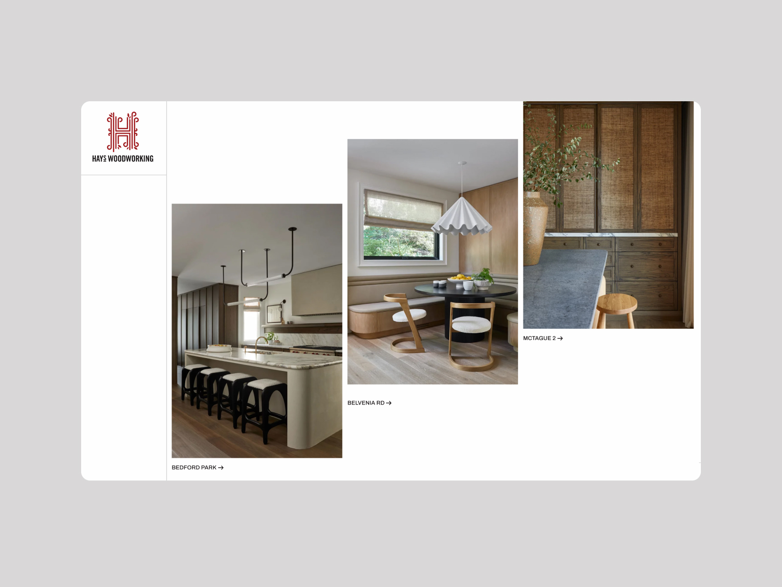 Homepage Layouts