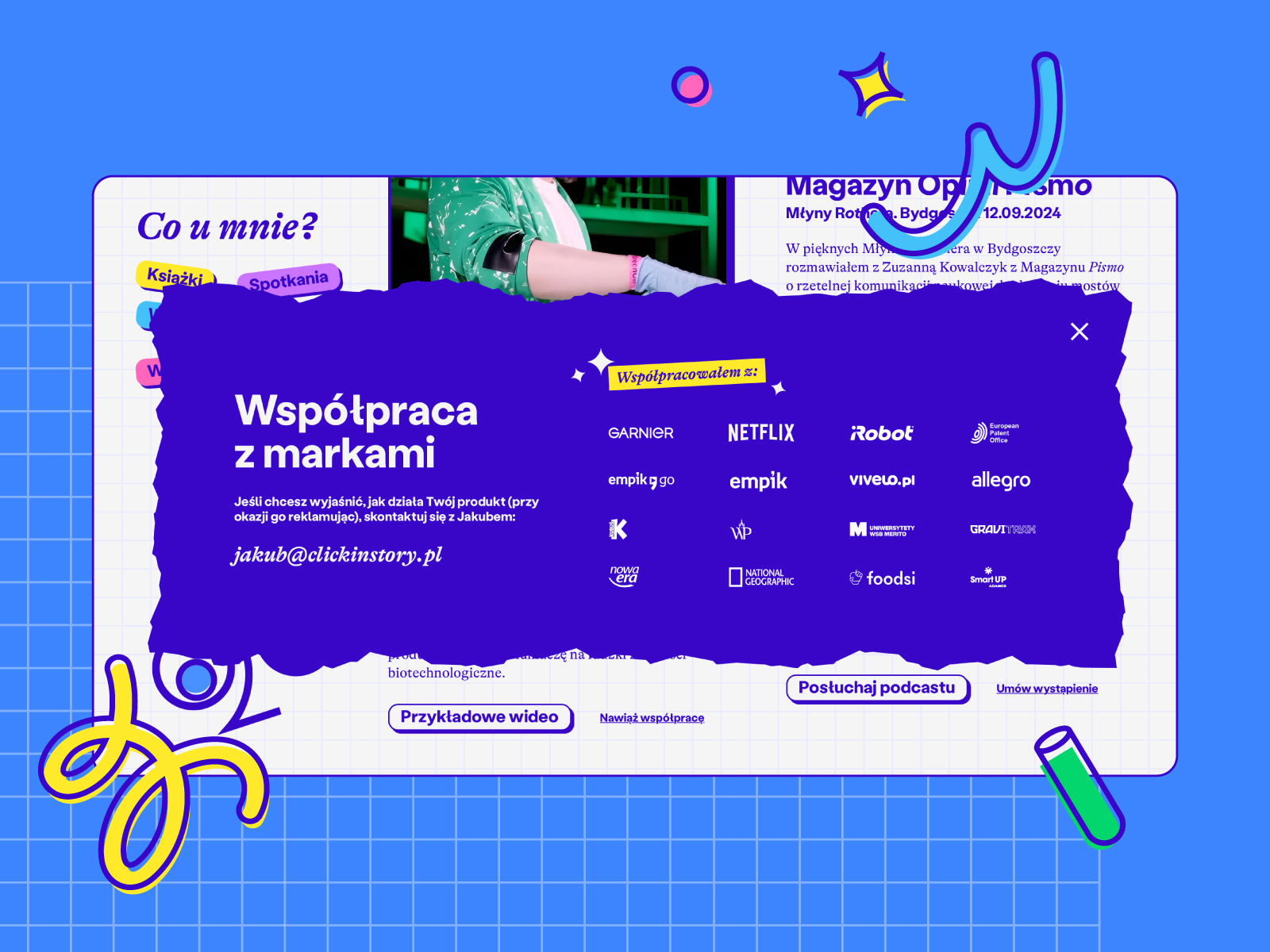 Modal: Collaboration with brands